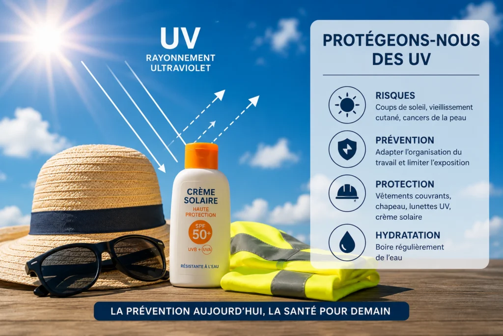 image representative, des régle de protection soleil