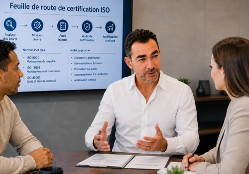 Image de David, en accompagnement certification ISO avec client